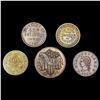 Image 1 : [5] Civil War Tokens HIGH GRADE