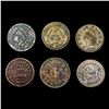 Image 1 : [6] Civil War Tokens HIGH GRADE