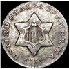 Image 1 : 1851-O Silver Three Cent LIGHTLY CIRCULATED