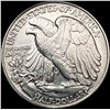 Image 2 : 1937 Walking Liberty Half Dollar CLOSELY UNCIRCULA
