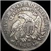 Image 2 : 1820 Capped Bust Dime NICELY CIRCULATED