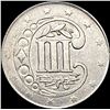 Image 2 : 1856 Silver Three Cent UNCIRCULATED