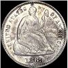 Image 1 : 1869 Seated Liberty Half Dime CHOICE BU