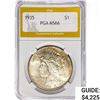 Image 1 : 1935 Silver Peace Dollar PGA MS66
