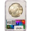 Image 2 : 1935 Silver Peace Dollar PGA MS66