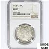 Image 1 : 1908-O Barber Half Dollar NGC AU53