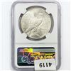 Image 2 : 1926 Silver Peace Dollar NGC MS63