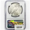 Image 2 : 1926 Silver Peace Dollar NGC MS62