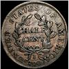Image 2 : 1804 Draped Bust Half Cent NICELY CIRCULATED