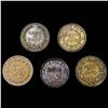 Image 2 : [5] Civil War Tokens HIGH GRADE