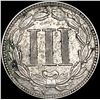 Image 2 : 1866 Nickel Three Cent CLOSELY UNCIRCULATED