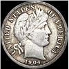 Image 1 : 1904-S Barber Dime NICELY CIRCULATED