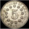 Image 2 : 1867 No Rays Shield Nickel CLOSELY UNCIRCULATED