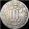 Image 2 : 1854 Silver Three Cent NICELY CIRCULATED