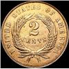 Image 2 : 1868 Two Cent Piece UNCIRCULATED