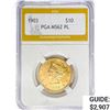 Image 1 : 1903 $10 Gold Eagle PGA MS62 PL