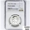Image 1 : 1956 Franklin Half Dollar NGC PF68 CAMEO, Ty 2