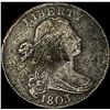 Image 1 : 1803 Draped Bust Large Cent NICELY CIRCULATED