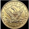 Image 2 : 1885 $5 Gold Half Eagle CHOICE AU