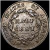 Image 2 : 1826 Classic Head Half Cent CLOSELY UNCIRCULATED