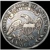 Image 2 : 1829/7 O-101a Capped Bust Half Dollar LIGHTLY CIRC
