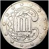 Image 2 : 1857 Silver Three Cent CLOSELY UNCIRCULATED