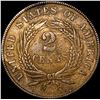 Image 2 : 1864 Two Cent Piece ABOUT UNCIRCULATED