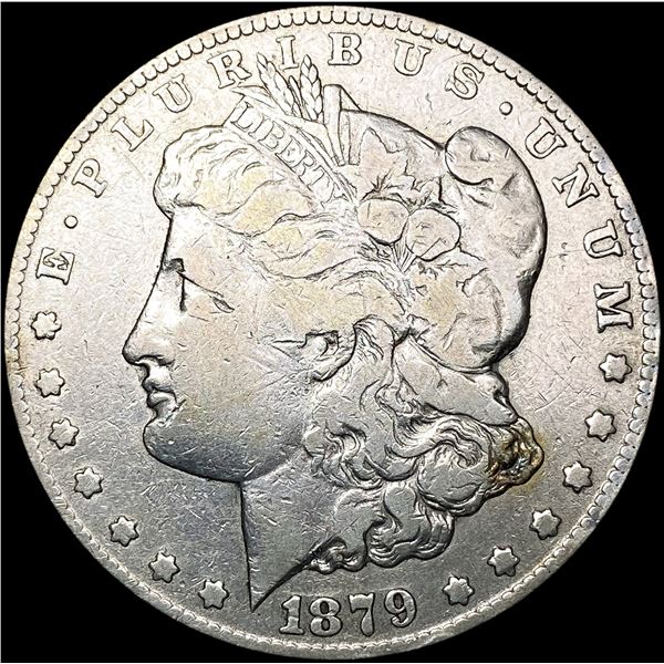 1879-CC Morgan Silver Dollar LIGHTLY CIRCULATED