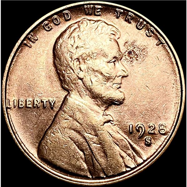 1928-S Wheat Cent HIGH GRADE