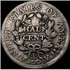 Image 2 : 1804 Draped Bust Half Cent NICELY CIRCULATED