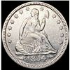 Image 1 : 1854 Arws Seated Liberty Quarter UNCIRCULATED
