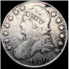 Image 1 : 1830 Capped Bust Half Dollar NICELY CIRCULATED