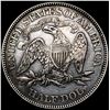 Image 2 : 1868 Seated Liberty Half Dollar NEARLY UNCIRCULATE