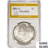Image 1 : 1885-CC Morgan Silver Dollar PGA MS65
