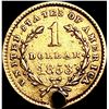 Image 2 : 1853 Rare Gold Dollar HIGH GRADE
