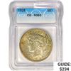 Image 1 : 1925 Silver Peace Dollar ICG MS65