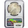 Image 2 : 1928 Silver Peace Dollar NGC MS64