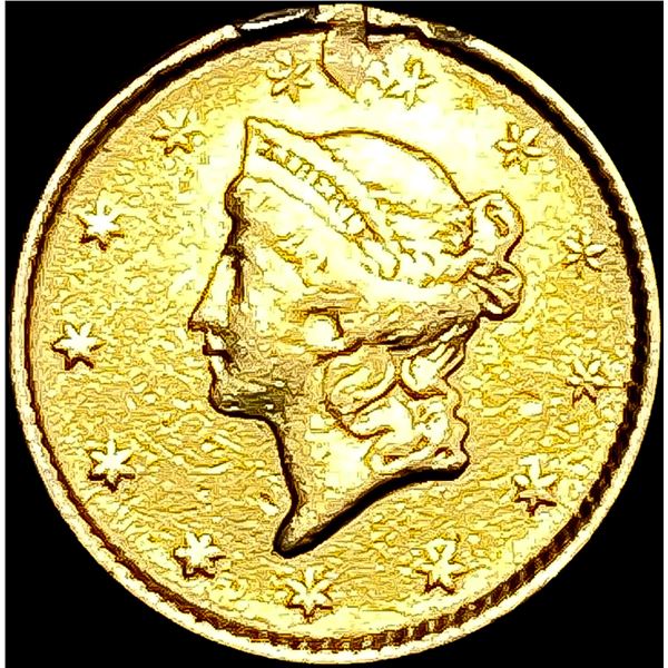 1853 Rare Gold Dollar CLOSELY UNCIRCULATED