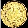 Image 2 : 1853 Rare Gold Dollar CLOSELY UNCIRCULATED