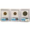 Image 2 : (3) US Varied Coinage ICG 1819-1863