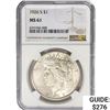 Image 1 : 1926-S Silver Peace Dollar NGC MS61