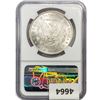 Image 2 : 1883-CC Morgan Silver Dollar NGC MS63