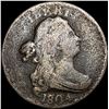 Image 1 : 1804 Draped Bust Half Cent NICELY CIRCULATED