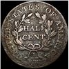 Image 2 : 1804 Draped Bust Half Cent NICELY CIRCULATED