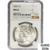 Image 1 : 1926 Silver Peace Dollar NGC MS63