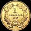 Image 2 : 1862 Rare Gold Dollar CLOSELY UNCIRCULATED
