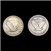 Image 2 : [2] Standing Liberty Quarters [1918, 1919] NICELY