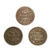 Image 2 : 2-1848, 1-1845 Large Cents Set of 3