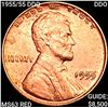 1955/55 DDO Wheat Cent CHOICE BU