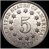 Image 2 : 1872 Shield Nickel CLOSELY UNCIRCULATED